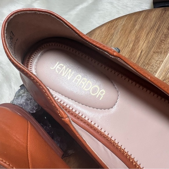 Jenn Ardor Brown Slip-on Penny Loafers Size 7.5 - Picture 13 of 13